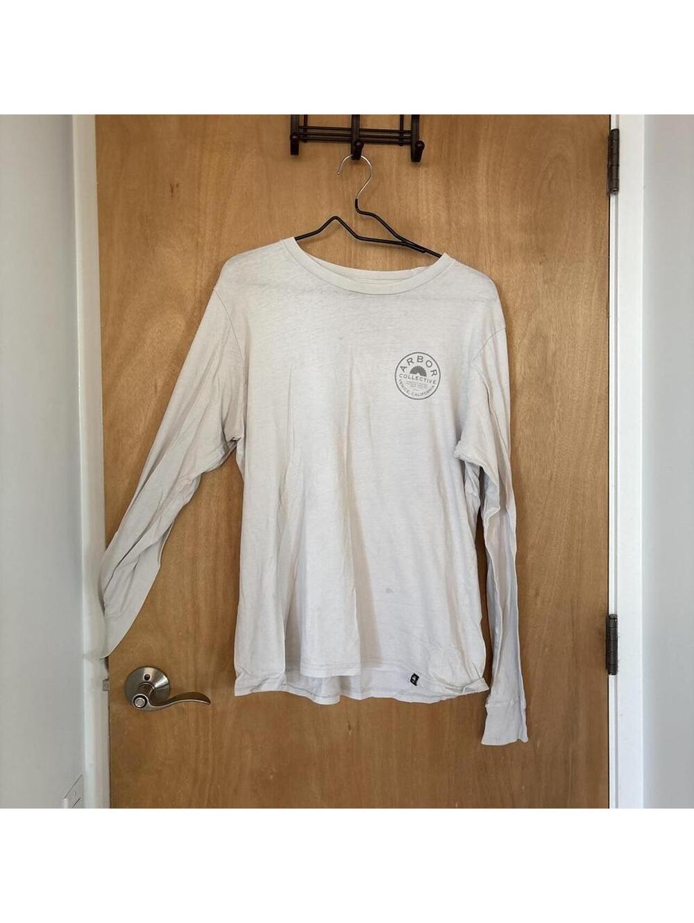 Arbor Collective Organic Cotton Long Sleeve Shirt Size M